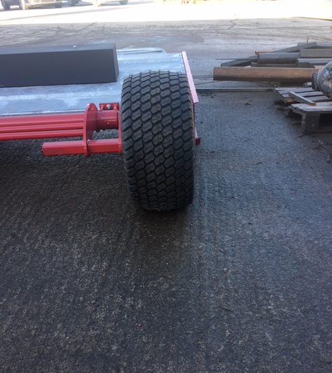 Wylie 8ft 12 blade galvanised trailed topper - Image 6