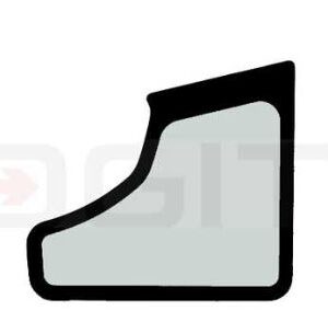 Kubota KX080-4 bottom door glass